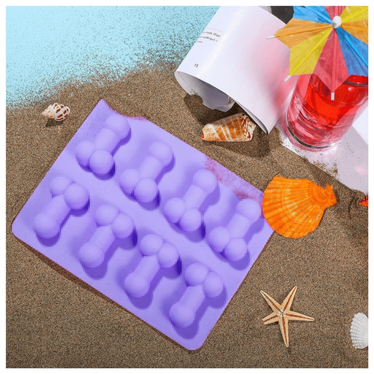 GENERICO - Moldes 8 Espacios Miembros Masculinos