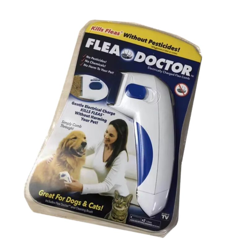 GENERICO - Cepillo Mascota Flea Doctor