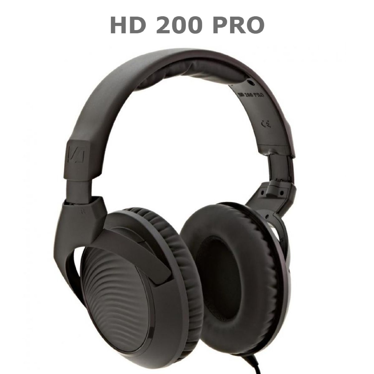 GENERICO - Almohadillas Para Audifonos Sennheiser HD 200 Pro - Negro