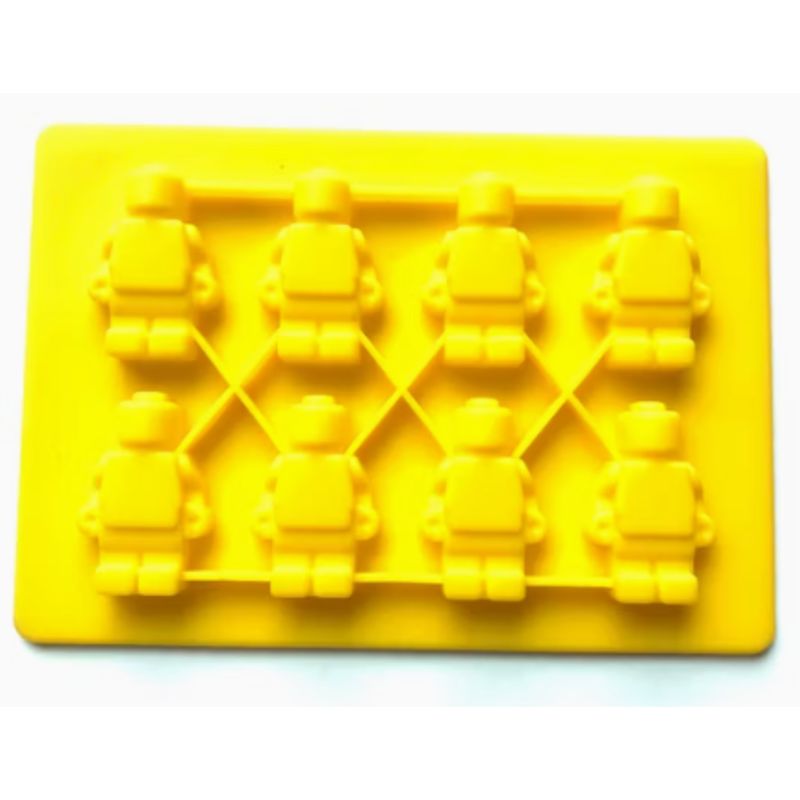 GENERICO - Moldes 8 Espacios Muñeco de LEGO