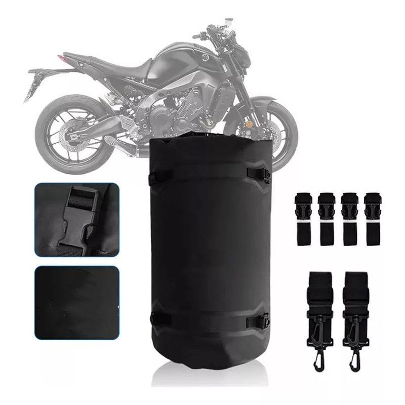 KUANGYE - Maleta Bolso Trasero 40 Litros Moto Universal Impermeable