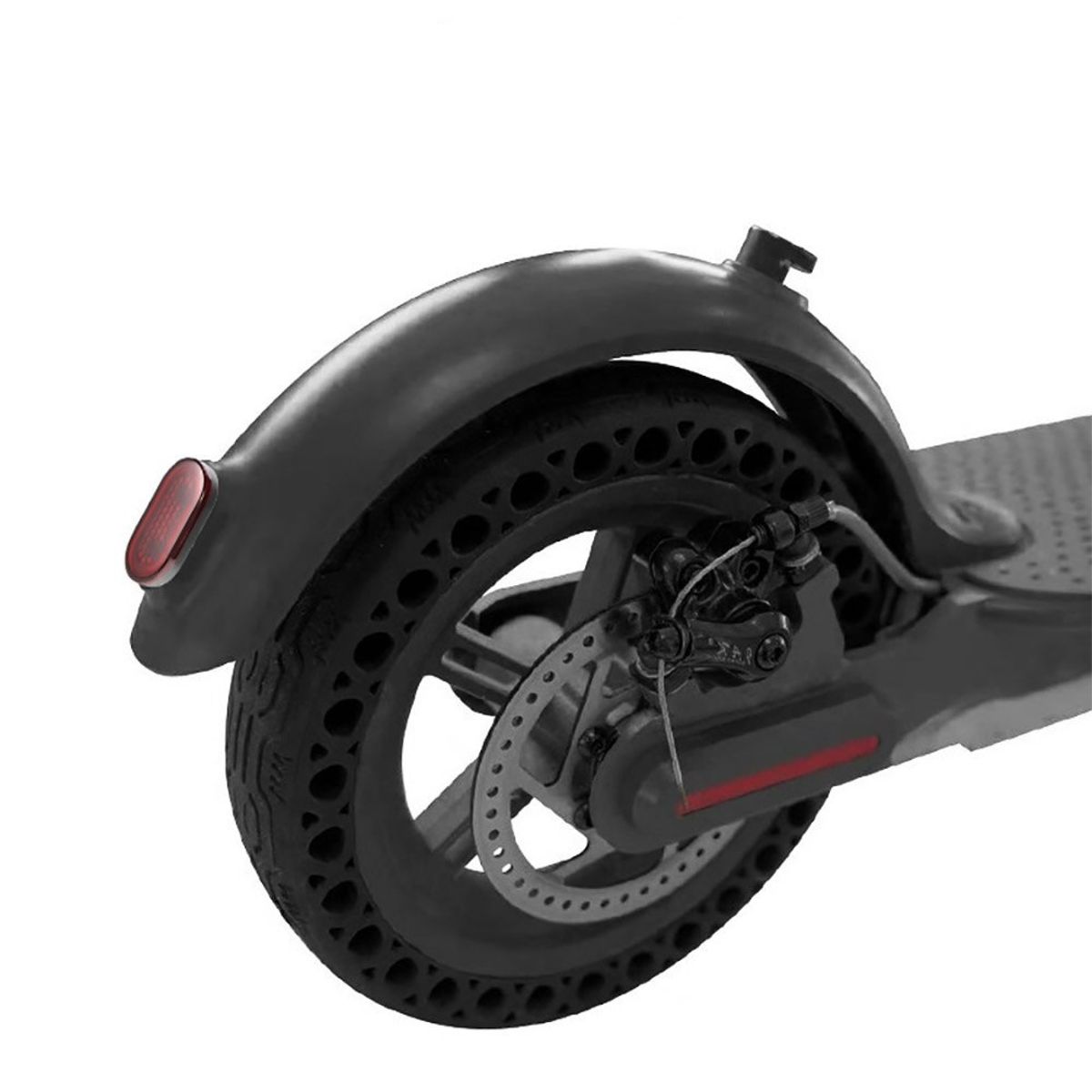 GENERICO - Tapabarro Trasero Para Scooter Xiaomi M365 + Luz + Sujetador