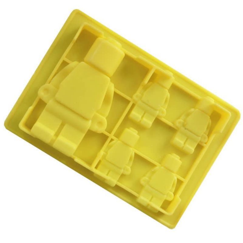GENERICO - Moldes 5 Espacios Muñeco de LEGO