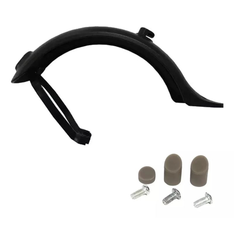 GENERICO - Tapabarro Trasero + Sujetador Para Scooter Xiaomi M365 Clon