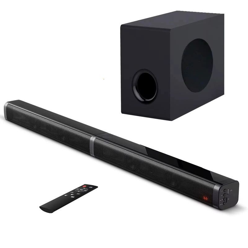 CASTLEN - Barra De Sonido Teatro En Casa con Conexión Bluetooth Conexiones USB