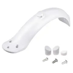 GENERICO - Tapabarro Trasero Para Scooter Xiaomi M365 y Clon - Blanco