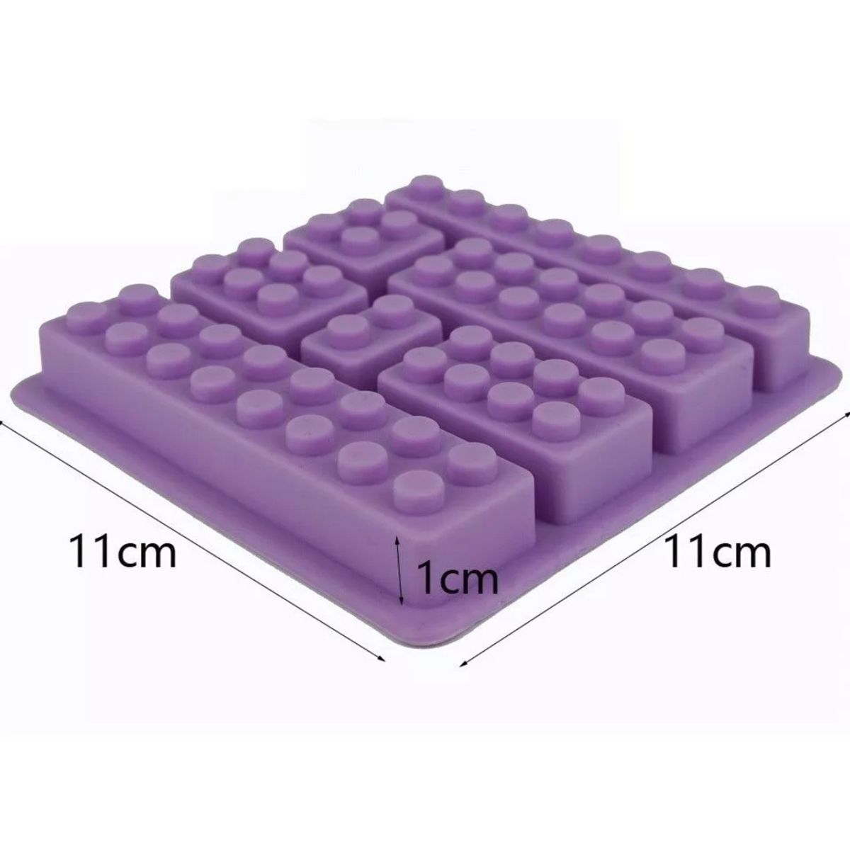 GENERICO - Moldes 7 Espacios Bloques de Lego