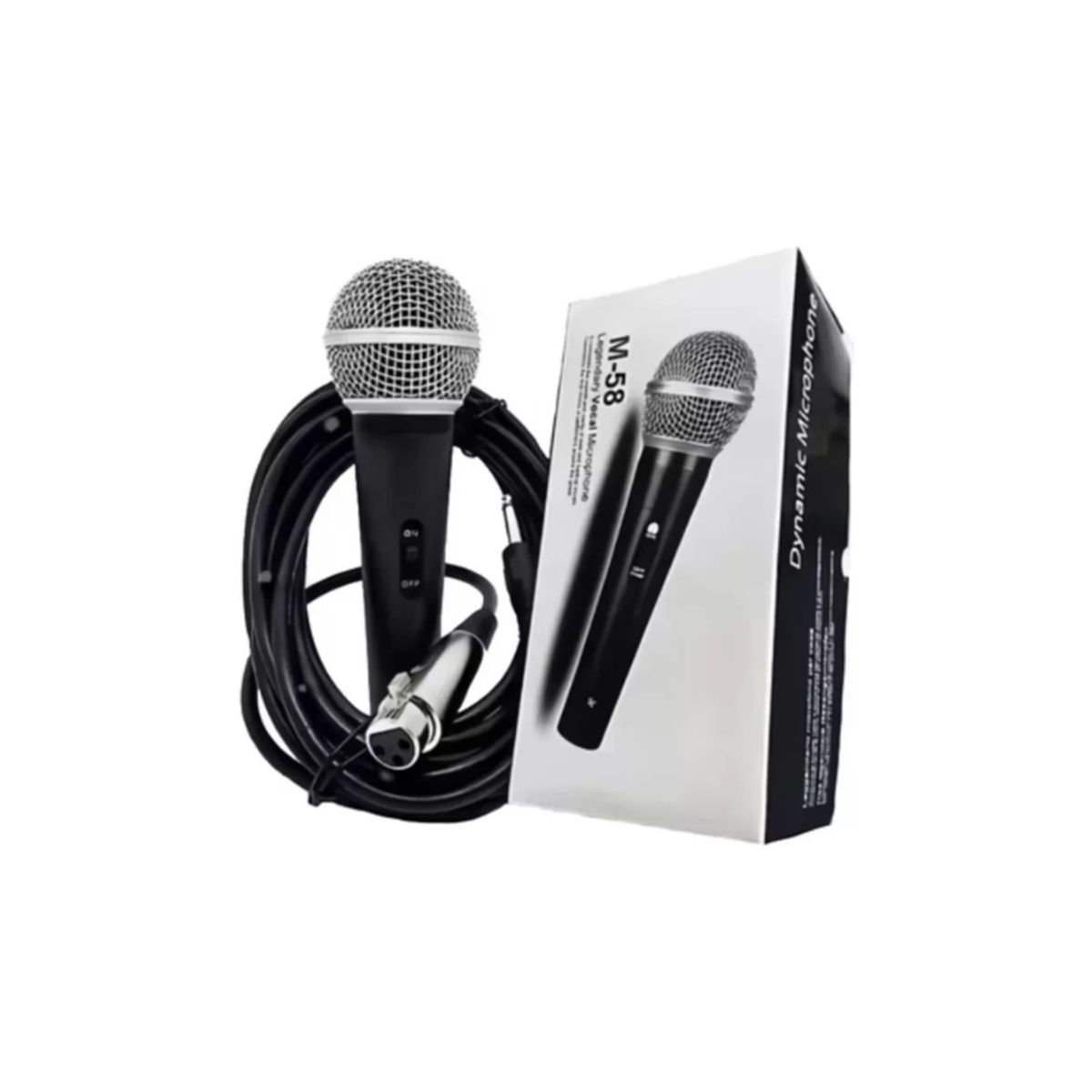 IRM - Microfono Con Cable Profesional Dinámico Unidireccional 4mtr