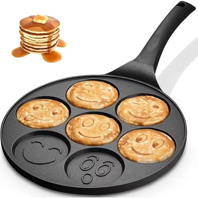 Imagen 2 del producto Sartén antiadherente Sartén 27 cm cacerola sartén de hierro Negro