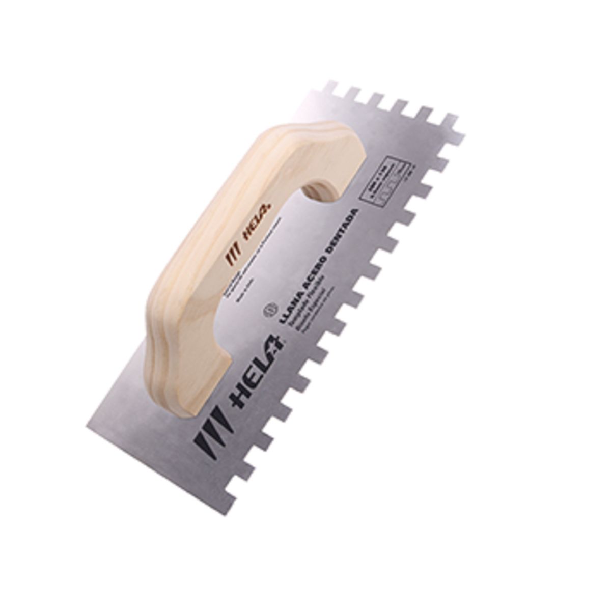 GENERICO - Llana Hela Dentada Corta 10 Mm  280 X 130 Mm Ld-280-10