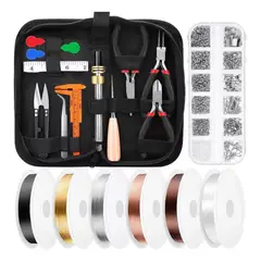 KUANGYE - 867pcs Herramientas Bisutería Joyería Alicates Tijera Pinzas