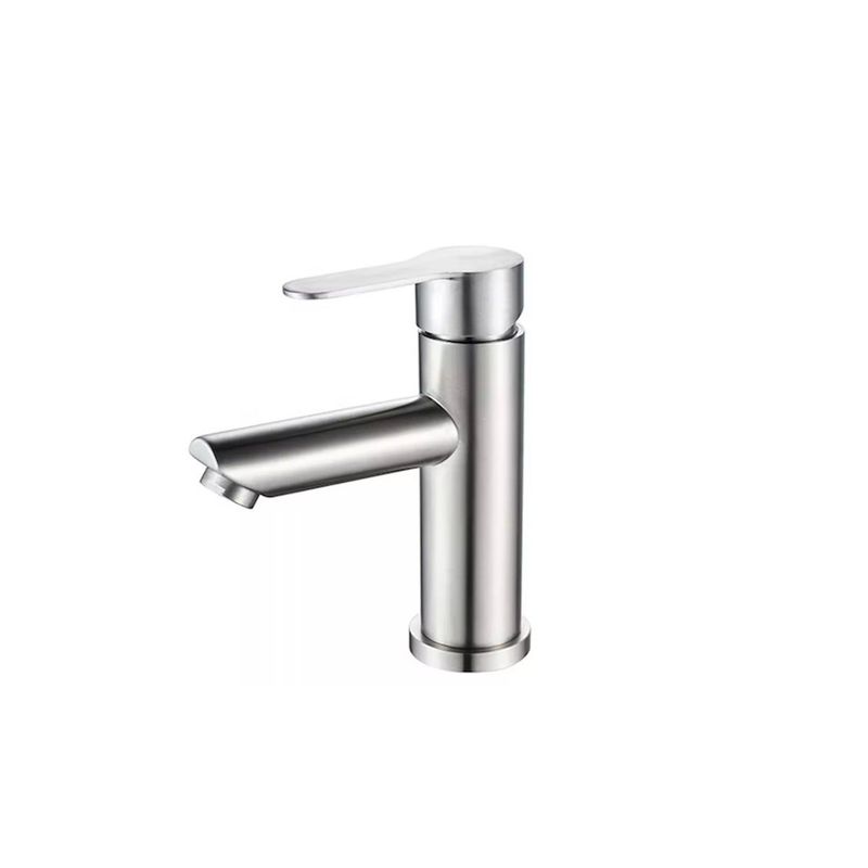 GENERICO - Llave Monomando Lavatorio Lavamanos Modern Plateado Cromado