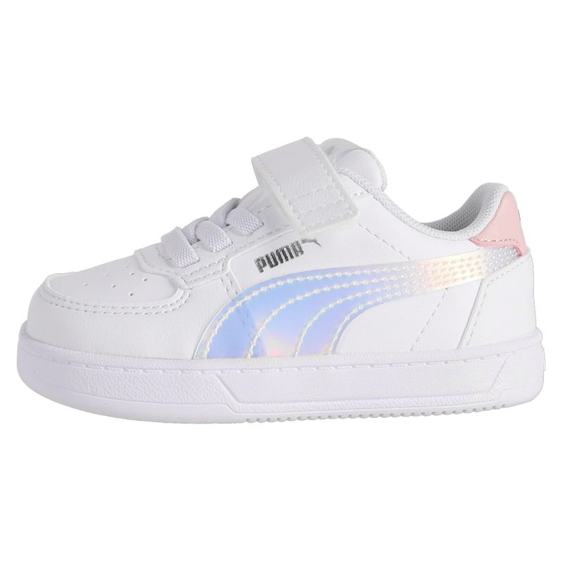 PUMA - Zapatilla Puma 2.0 Holo Baby Blancas/Plateadas