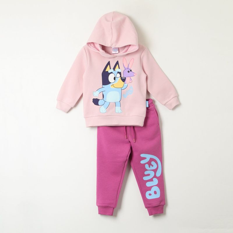 BLUEY - Buzo Niña Titere Rosado Bluey
