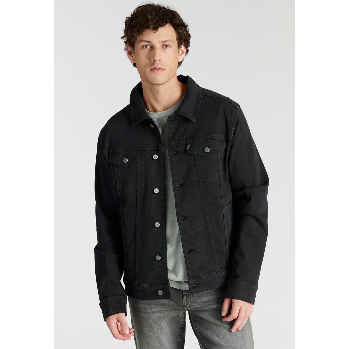 NEW MAN - Casaca Cranc Heritage Negro Newman