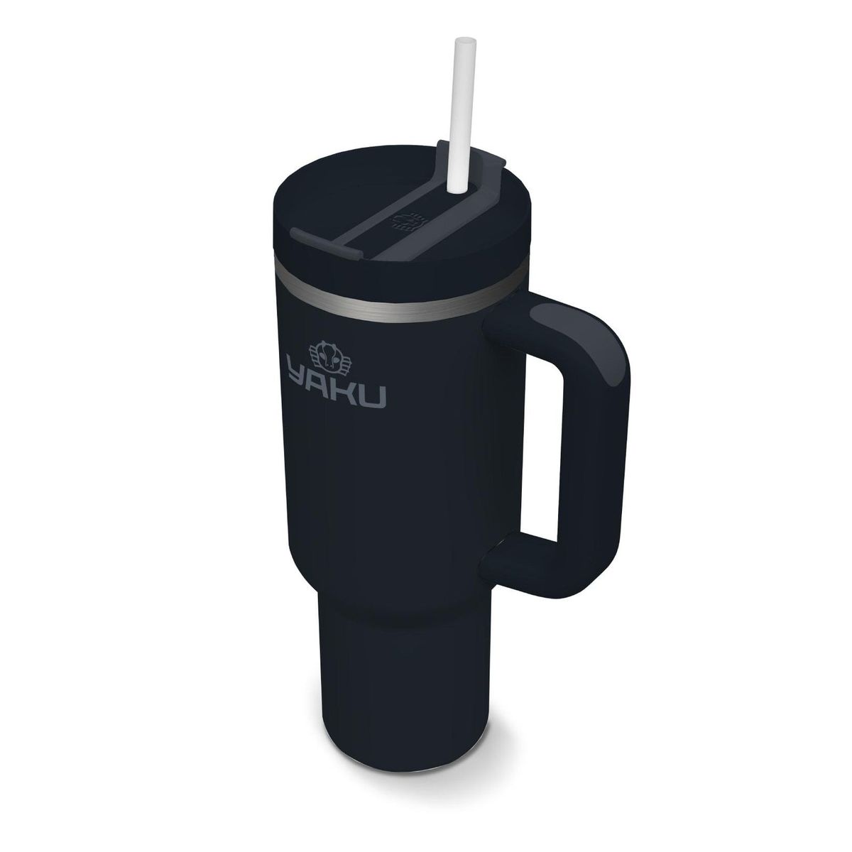 OEM - MUG TÉRMICO ACERO 1100 ML LEMURIA NEGRO