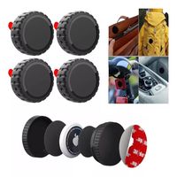 4pcs Fundas Para Airtag Resistente Con Adhesivo