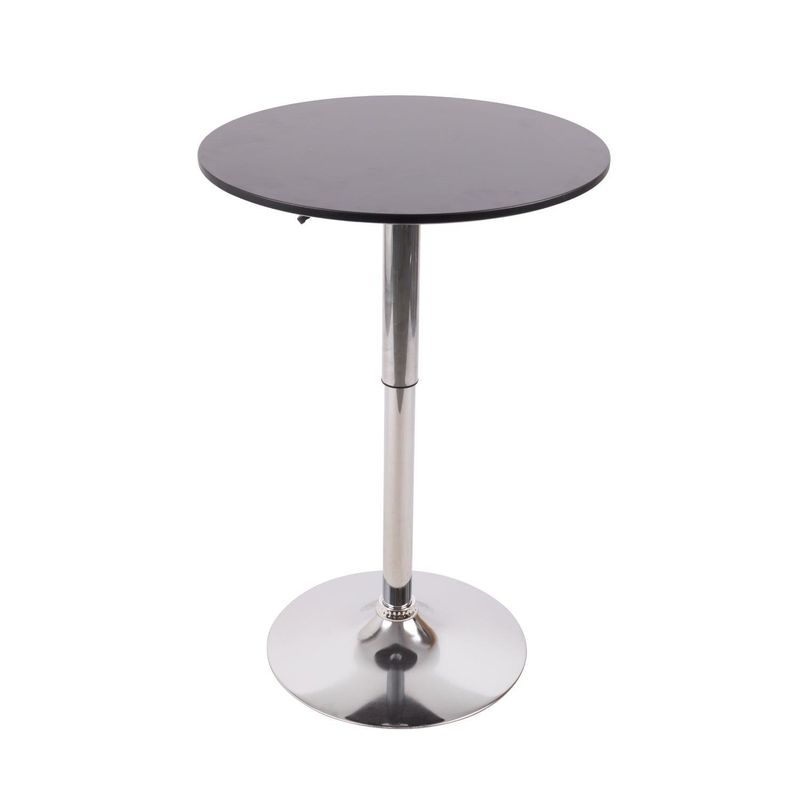 PANDALINO - Mesa Redonda Giratoria 60cm - Ajustable Ronda- ¡Trabajo y Ocio en Uno!