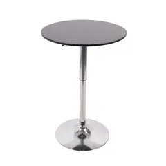 PANDALINO - Mesa Redonda Giratoria 60cm - Ajustable Ronda- ¡Trabajo y Ocio en Uno!