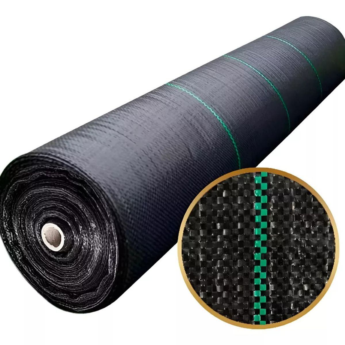 MUNDO MAGIA - Malla Antimaleza Ground Coverlona Antimaleza Negro 1100m