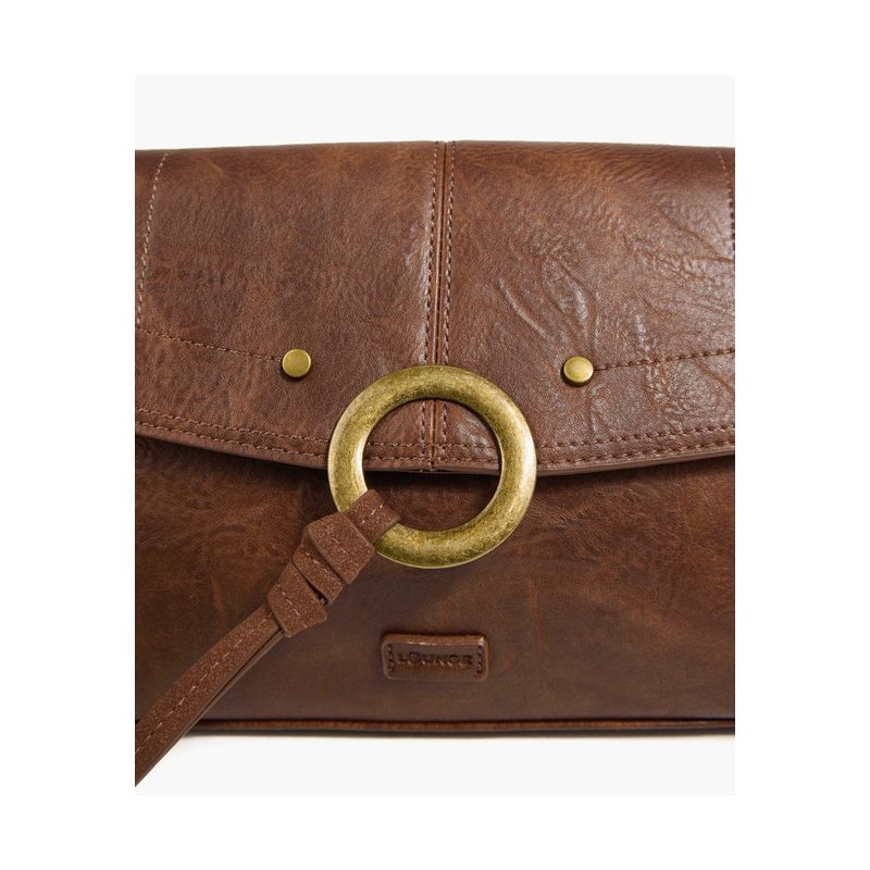 LOUNGE - Cartera Bandolera Boho Argolla LOUNGE
