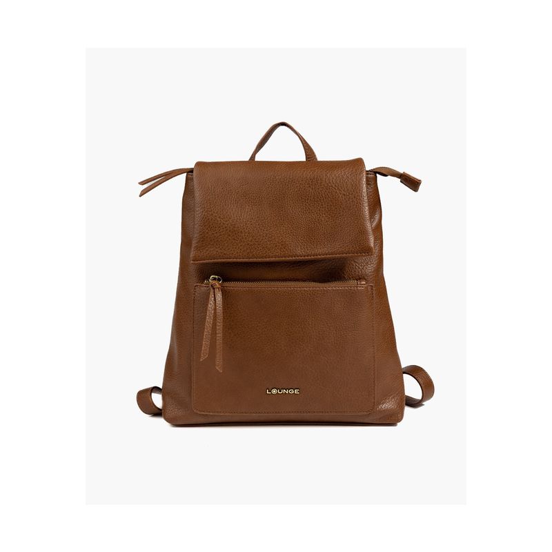 LOUNGE - Mochila Flap Con Bolsillo LOUNGE