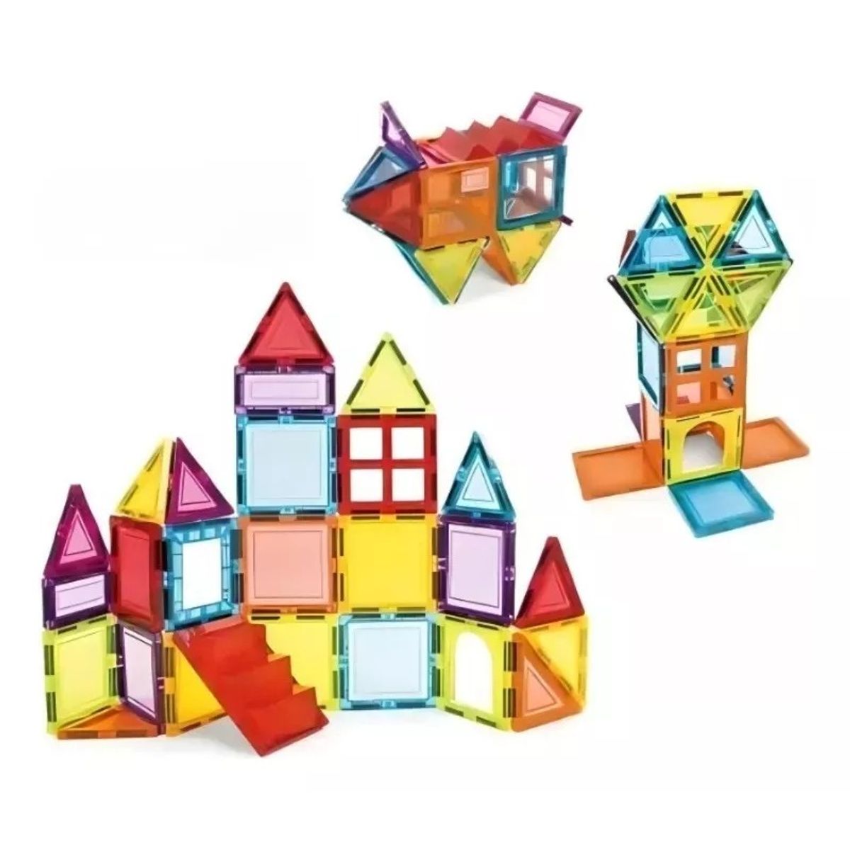 GENERICO - Juego De Construcción Imanes Magnéticos 26 Piezas 3d Niños
