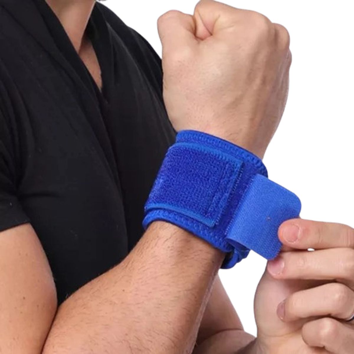 GENERICO - Par Muñequeras Ajustable con Velcro