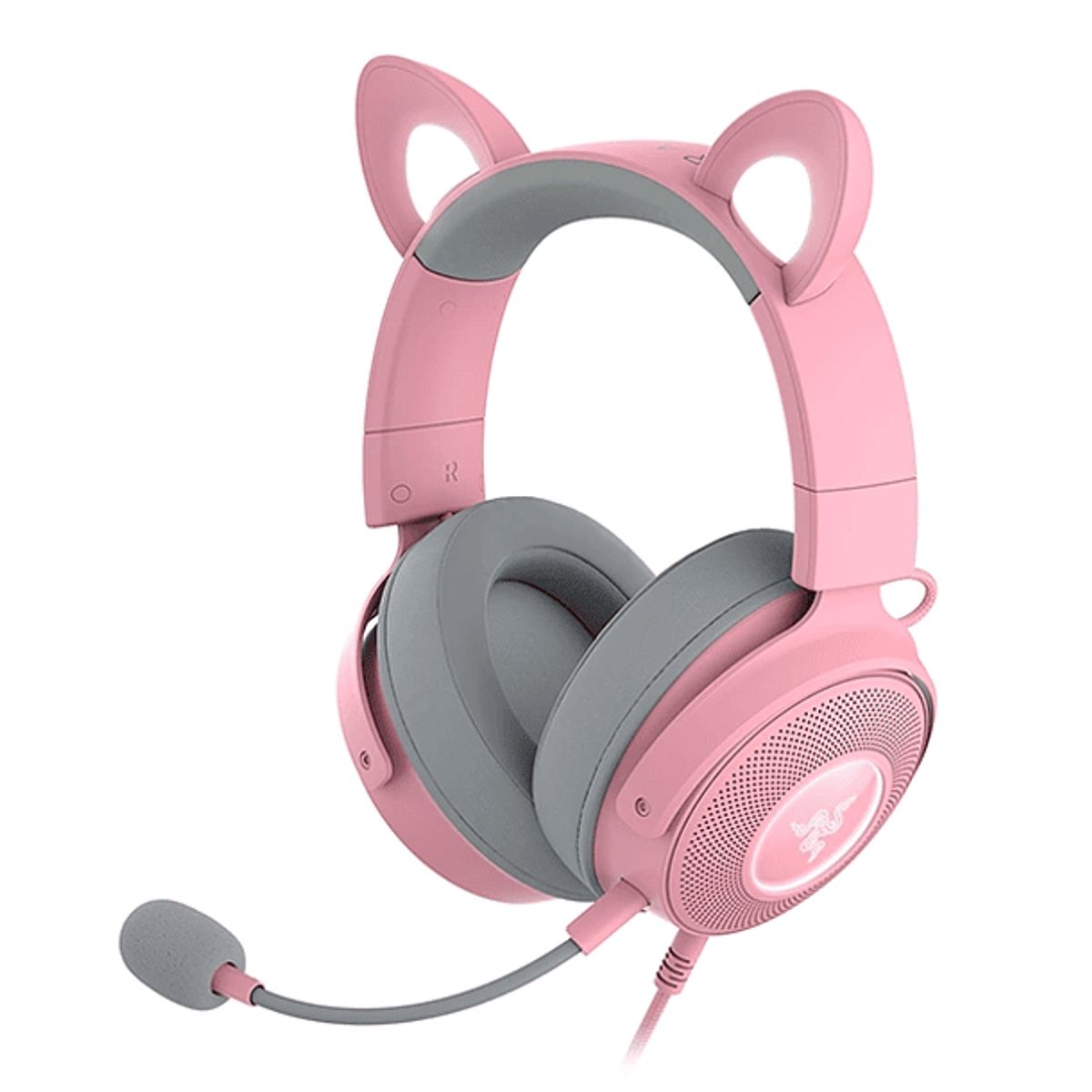 RAZER - Audífono Razer Kraken Kitty v2 Pro Quartz, Color Rosado