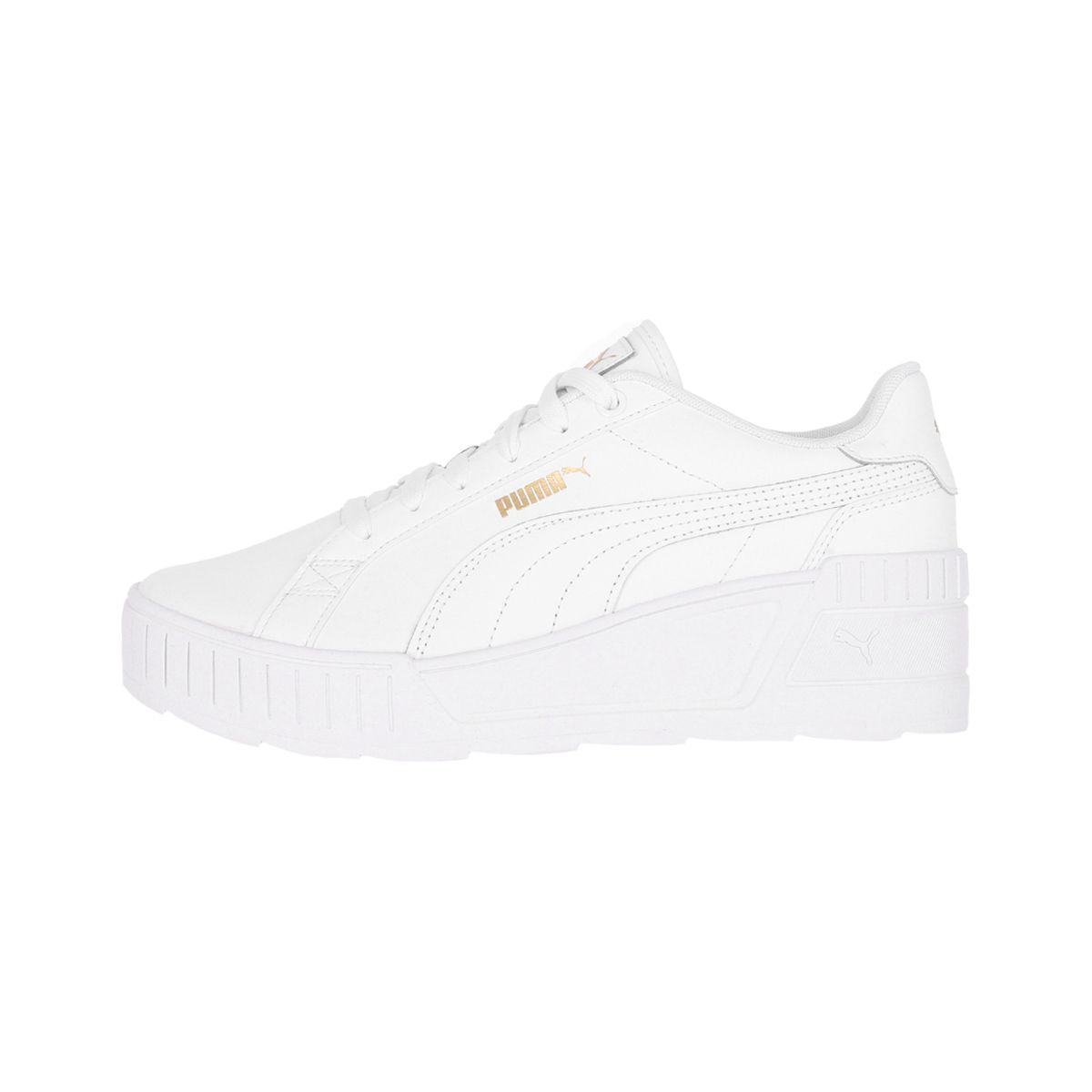 PUMA - Zapatilla Puma Karmen Wedge Mujer White/Black/Gold