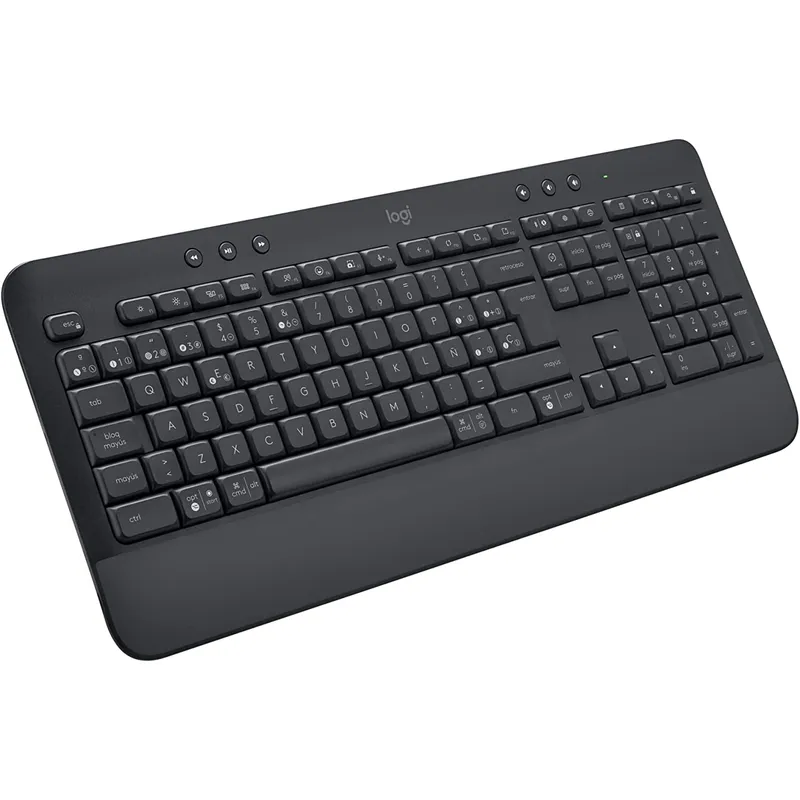 LOGITECH - Teclado Logitech Signature K650 Dongle USB Bluetooth Grafíto