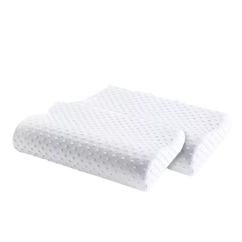 GENERICO - Pack X2 Almohada Memory Cervical Ortopédica Con Memoria