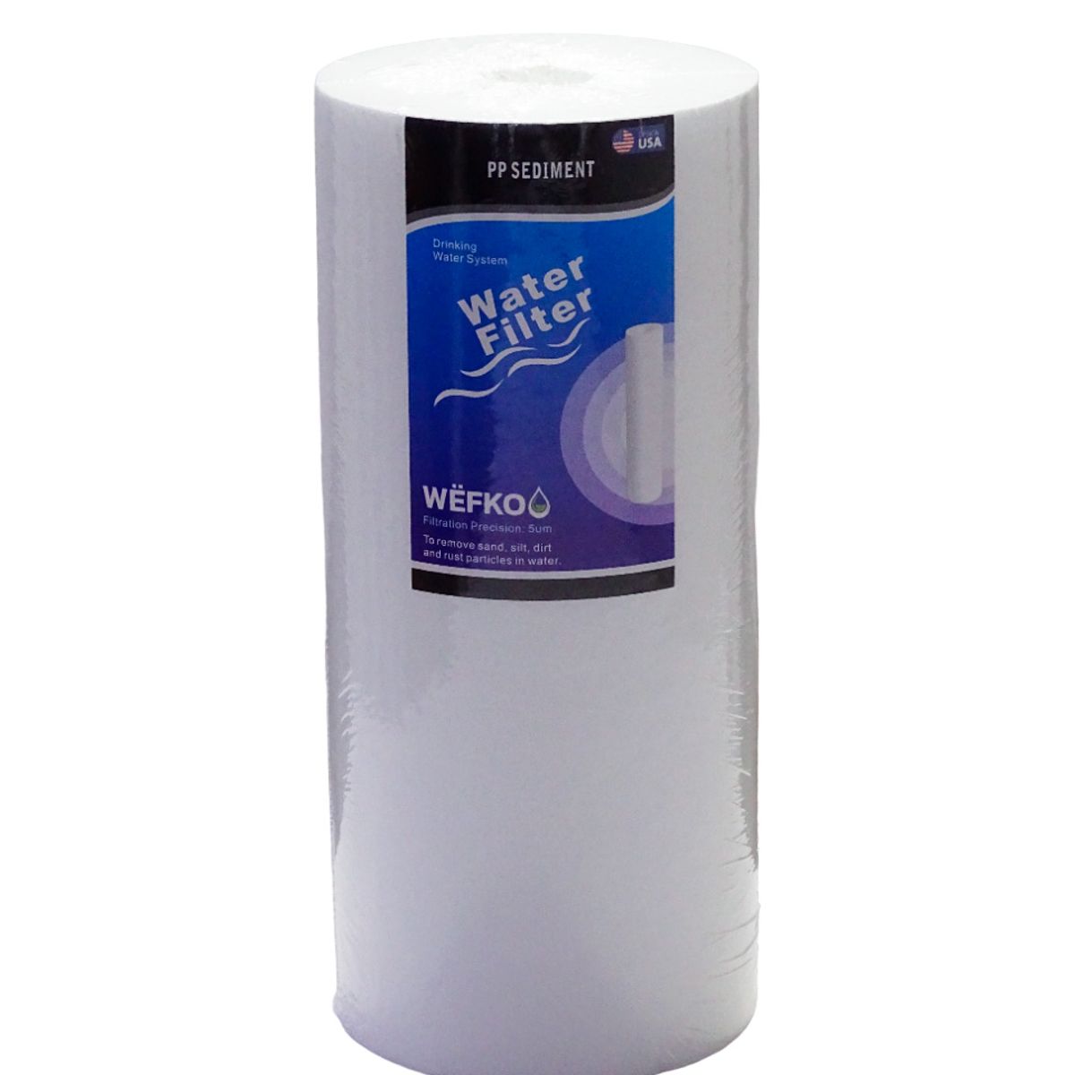 GENERICO - Filtro Sedimento 5 Micras 4.5 X 10 Pulgadas Ósmosis Inversa