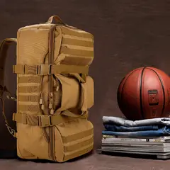 GENERICO - Mochila Bolso Táctico Viajes Trekking Militar Paseo 60 L