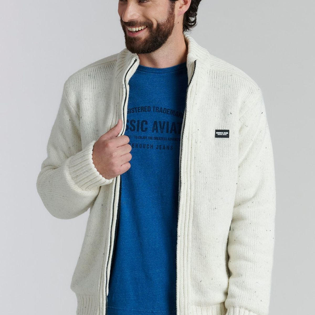 FEROUCH - Sweater Clearwater Fj Fjs Beige Ferouch