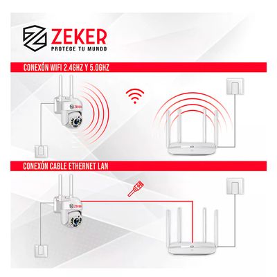 Imagen 2 del producto Cámara De Seguridad Wifi Exterior Motorizada Impermeable 2mp 5g