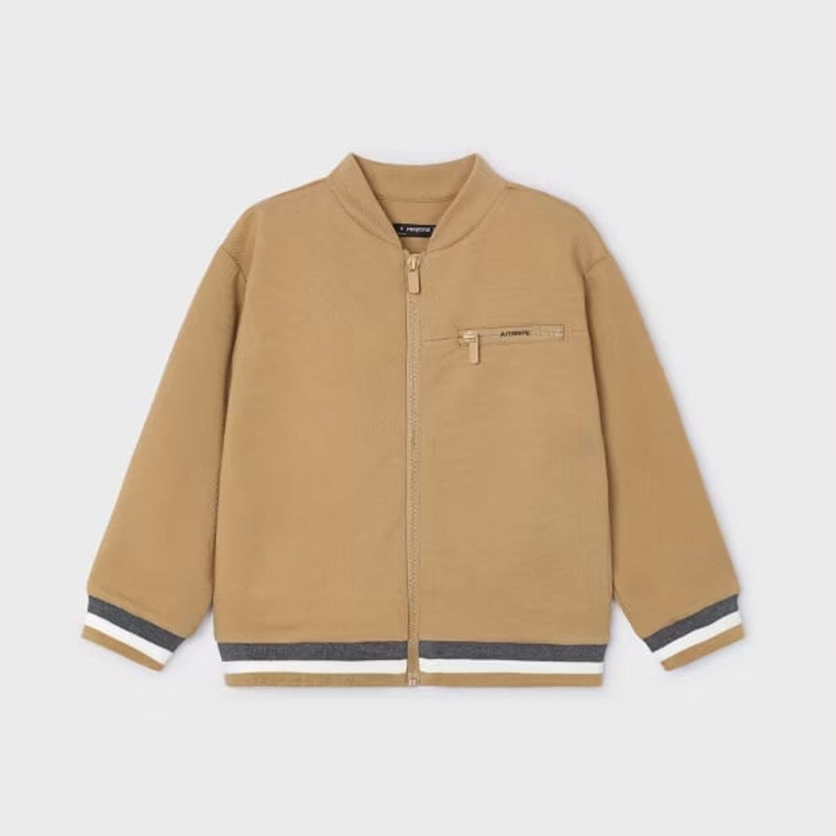 MAYORAL - Chaqueta Sudadera beisbolera cremallera niño
