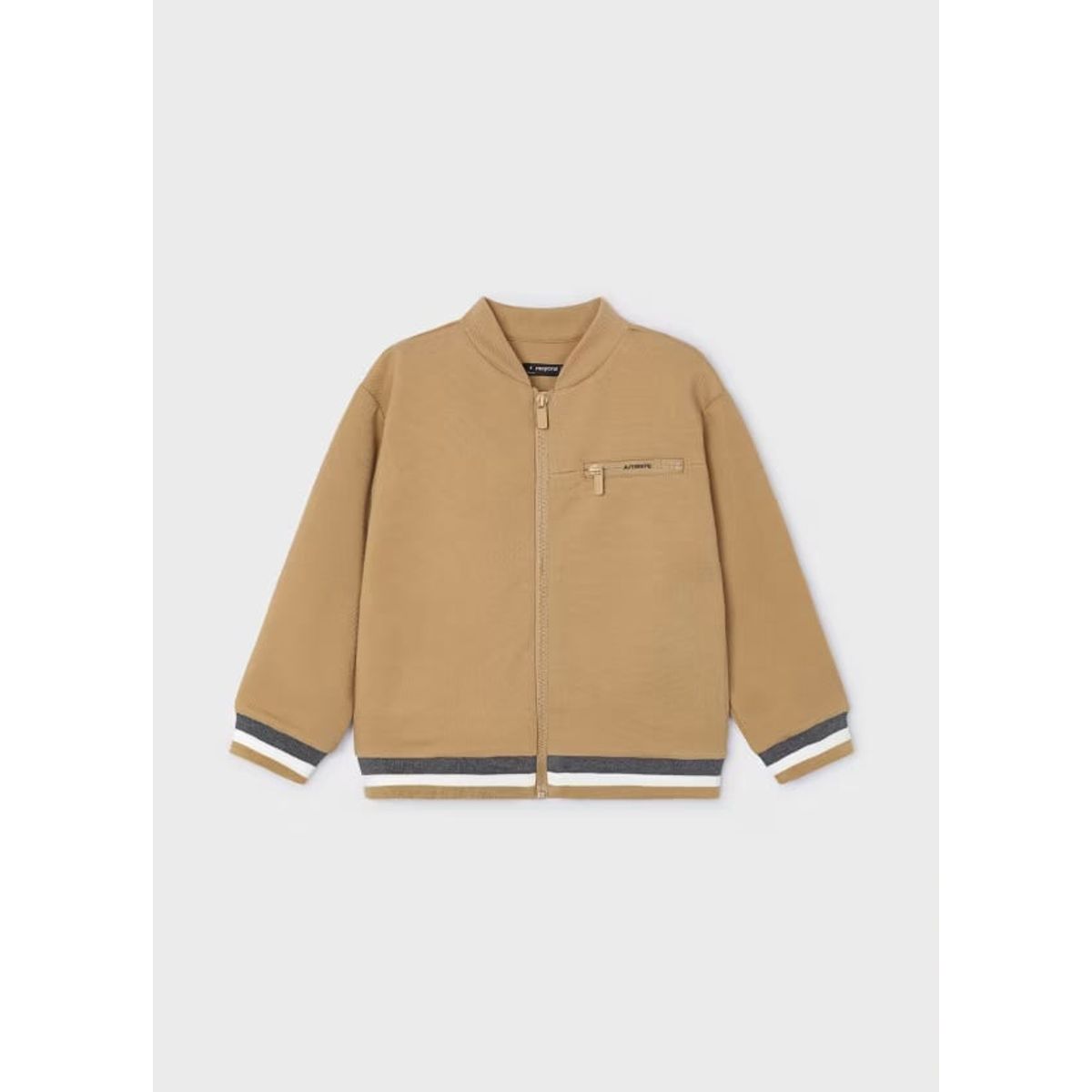 MAYORAL - Chaqueta Sudadera beisbolera cremallera niño
