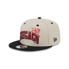 NEW ERA - Gorra 9Fifty Chicago Bulls NBA Team Art Med Beige