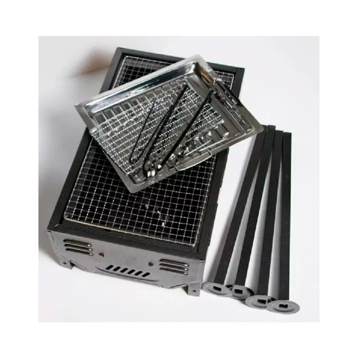 GENERICO - Estufa Parrilla Parrillera Plegable Barbacoa Portatil Asado