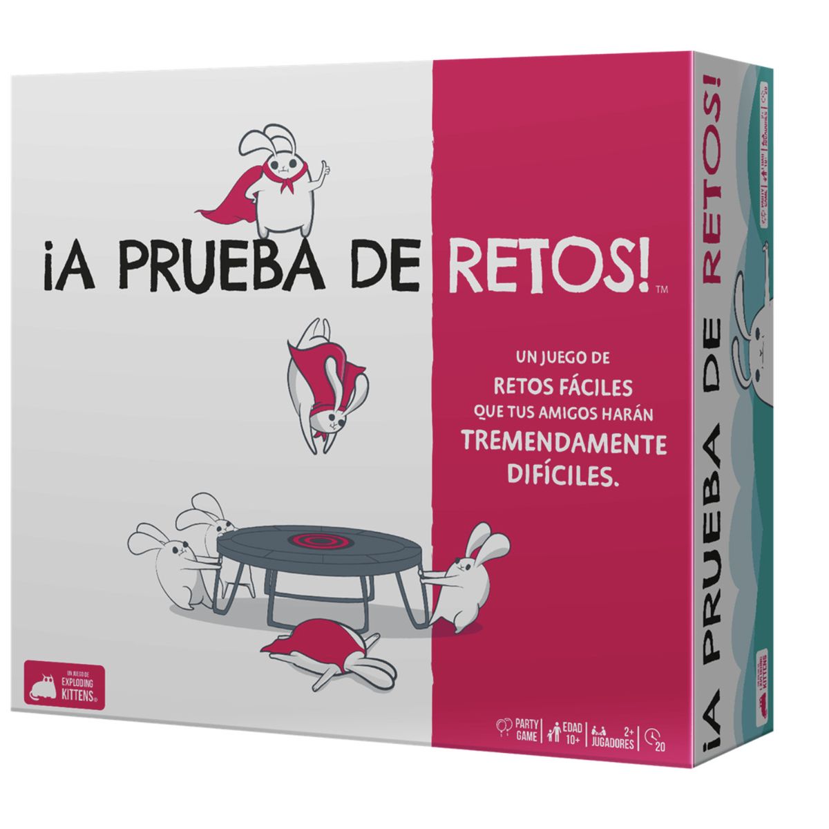 EXPLODING KITTENS - A Prueba de Retos - Exploding Kittens - Juego De Mesa