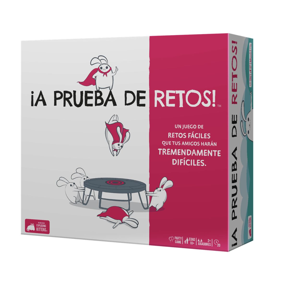 EXPLODING KITTENS - A Prueba de Retos - Exploding Kittens - Juego De Mesa