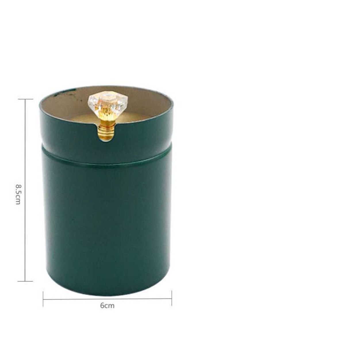 GENERICO - Cenicero De Metal  para auto