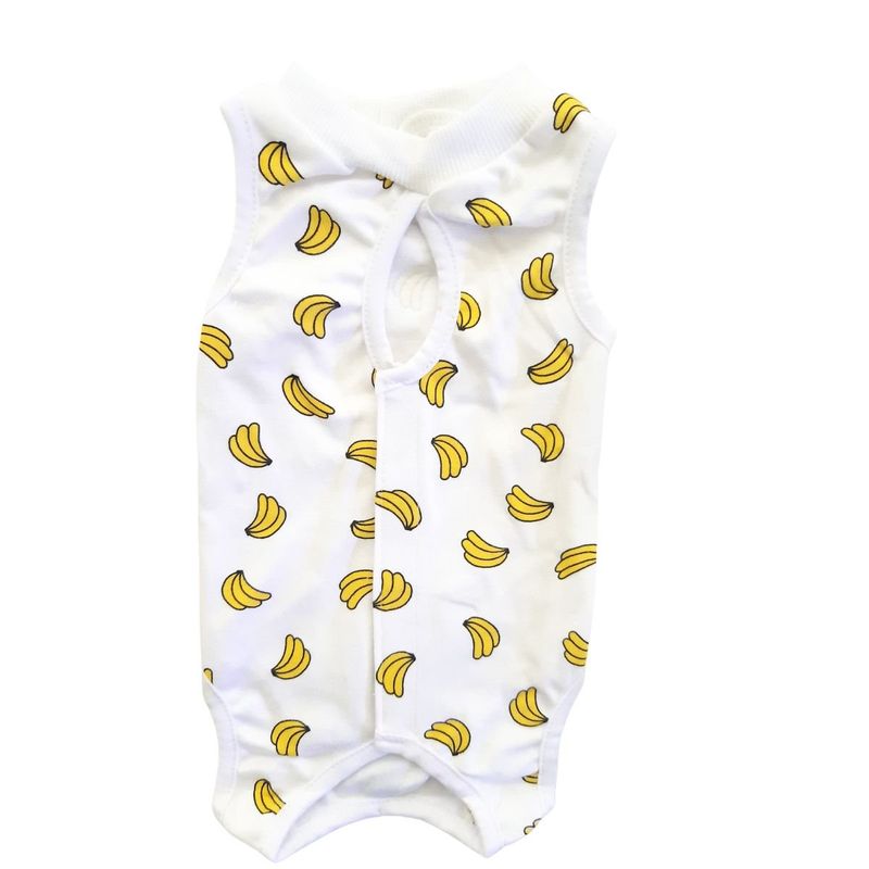 GENERICO - Traje Post Operatorio para Gatos Bananas Body Talla L