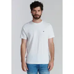 FEROUCH - Polera Básica Maine Fr Blanco