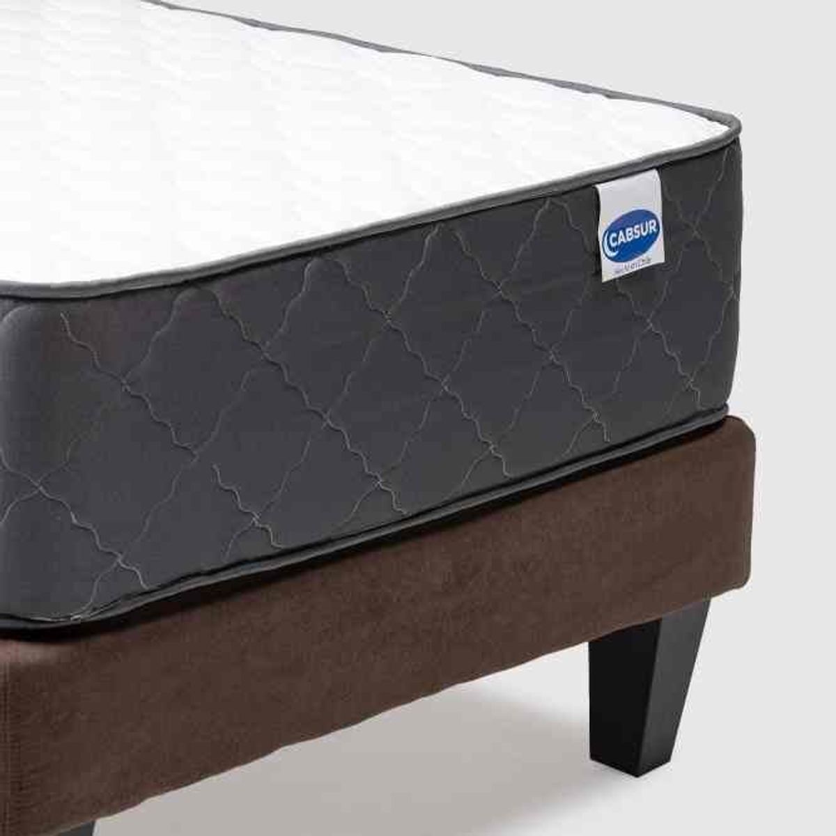 CABSUR - BASE CAMA MAX 1 PLAZA CHOCOLATE