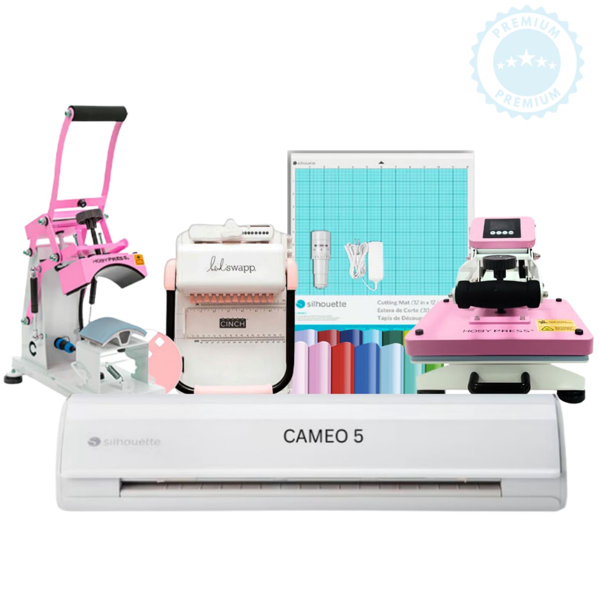 SILHOUETTE - Cameo 5 Blanca KIT FULL EMPRENDEDOR K198