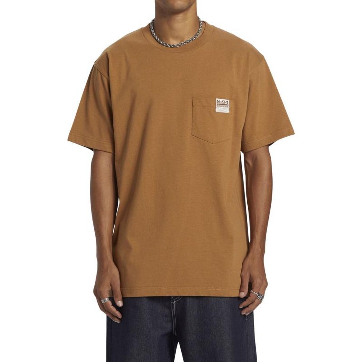 DC SHOES - Polera Hombre No 94 Worker Pocket Hss Beige DC