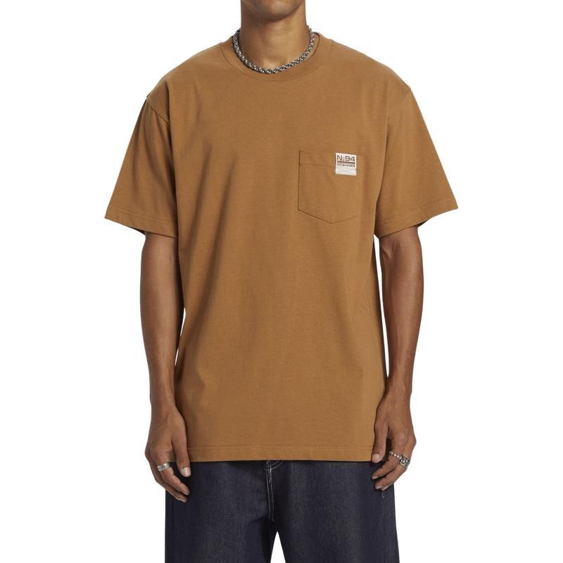 DC SHOES - Polera No 94 Worker Pocket Hss Hombre Beige