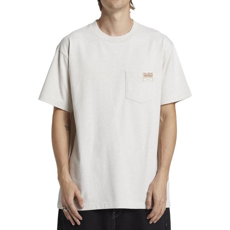DC SHOES - Polera No 94 Worker Pocket Hss Hombre Blanco